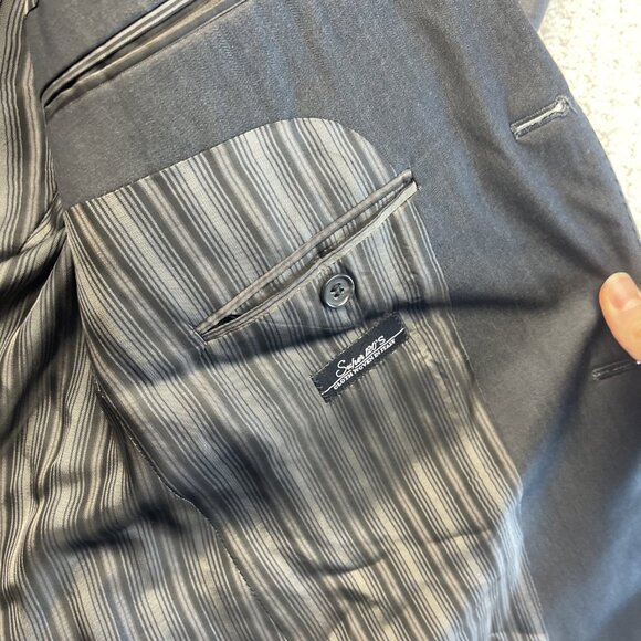 Jack Victor Collection Zack CT Sport Coat Jacket Men's 40R Wool Grey Super 120's - Picture 11 of 12